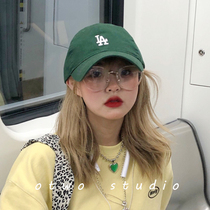 Retro transparent makeup with power glasses myopic women can be equipped with TR90 large face round face glasses frame ins wind thin