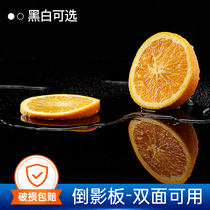 Photo Photography Inverted Shadow plate Double face Mirror Face Black White Converse plate acrylic background plate Product shooting Props Photography Turntable Inverted Shadow plate Photography Equipment mirror tempered glass