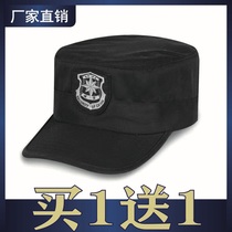 Security Hat New Ancap Adjustable Property Gatekeeper All Season Style Flat Top For Training Hat Breathable Flat Top Duck Tongue Cap