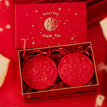 Marriage with hand gift return essence soap soap soap gift box soap 2 pack Bride wedding gift soap