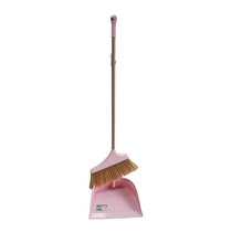 Min Yin red powder family broom dustpan set combination home sweeping broom soft hair sweeping JWL-7775