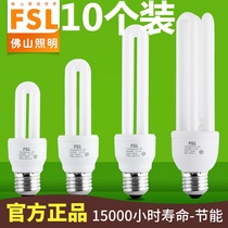 Foshan Lighting energy-saving lamp e27 screw u-shaped lamp 2u table lamp led bulb 11 23w household 5w8w super bright