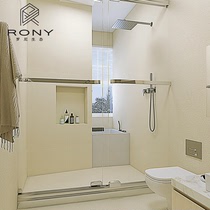 Ronnie Japanese toilet tile bathroom kitchen matte beige white brick balcony wall tile non-slip paw silky wind floor tiles