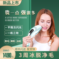 Japan RQMEI freezing point laser hair removal instrument household whole body private armpit shaving artifact hair removal machine