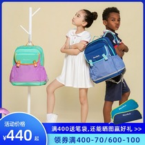 (New)MoonRock dream music ridge protection school bag 1-3 grade primary school students fashion mens and womens childrens backpacks