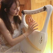 Zhuang Sheng Mengdi lyre piano 39-string professional lyya piano small harp Niche healing instrument lyre small Konghou
