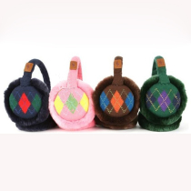 Korean WINGHOUSE British temperament gift Baby Baby Baby earmuffs plush warm men and women RC070