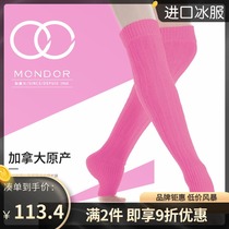 Canada imported childrens female figure skating long warm wool leg Socks Socks performance test training 213