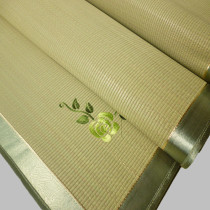 Natural grass mat cool mat Foldable 1 5 m Summer cool mat Home 1 8m Air conditioning mat 1 2 cool straw mat mat