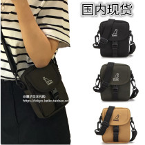 Spot Whirlpool Japan Purchase KANGOL Kangaroo Korea Nets Red Waterproof Single Shoulder Diagonal Satchel small chest bag canvas men and women