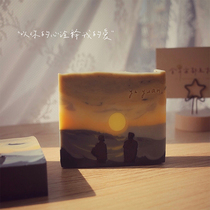(BKPP bath soap) fan custom should aid soap to map design classmates to gather for graduation incense soap