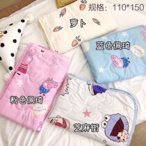 Childrens summer cool quilt Kindergarten air conditioning quilt nap cartoon baby Child Paige Pineapple quilt summer thin