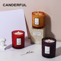 Candle aromatherapy gift box wedding birthday gift romantic mood soothe the mind to help sleep bedroom aromatherapy candle with hand gift