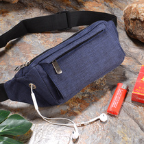 Multifunctional Purse Men Canvas Sport Running Mobile Phone Belt Bag Chest Lady Tide small light waterproof abrasion resistant