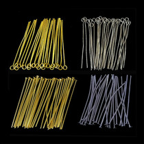 Crystal lamp trim accessories pin lamp hardware accessories ball needle all copper pin adhesive hook aluminum Needle 9-character beaded needle