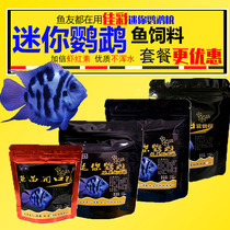 Mini parrot fish special color feed ornamental fish fish food slow down fish grain small tropical fish fry opening