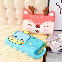 Baby Children Pillow 3-6-16 Year Olds Pure Cotton Memory Pillow Kindergarten Student Cotton Suede Pillow Cute Autumn Seasons
