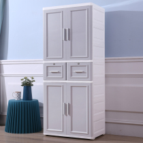 58 wide plastic childrens wardrobe simple assembly storage cabinet baby wardrobe baby locker