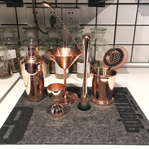 living bank Retro rose gold chicken tail wine glass party bartending set INS style chic gift for boyfriend
