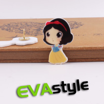 1 Snow White girl pushpin creative push nail cartoon pushpin Cork nail message board cute decorative nail
