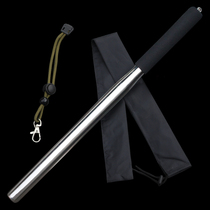 316 stainless steel baseball bat Car self-defense weapons supplies Baseball bat Steel pipe stick Iron stick Self-defense stick