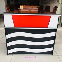 New Front Desk Counter New Cashier Desk Fashion Collection Desk Brief About 1 m 1 2 m Cashier Desk