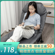American Folding Bed Single Lunch Bed Home Office Portable Multifunctional Recliner Luxury Lightweight