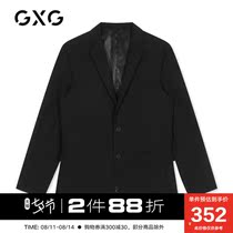 GXG mens 2019 winter new shopping mall with the same black slim trend comfortable cover jacket men