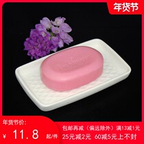 Ceramic soap dish soap box handmade soap plate creative relief bathroom hotel towel dish soap dish special