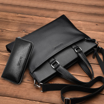 Delivery Wallet New Han Edition Mens Bag Briefcase Mens Bag Business Handbag Single Shoulder Bag Slanted Satchel Casual Bag