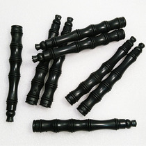 Big bamboo joint type handle set lengthened diabolo rod special handle handle Currently only black flower stick handle