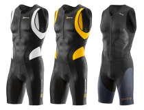 SKINS SKINS Tri400 Dnamic Triathlon mens iron triple swimming riding suit