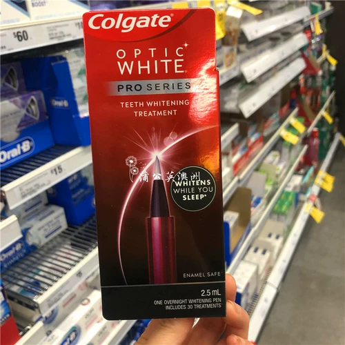 Австралия Colgate Gaolujie Ночной отбеливание зубов Рекруение ручки смены белыми зубами и удаляют пятна от желтых зубов