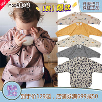 ▲ spot Danish Liewood anti-dressing children baby eating bib coat waterproof food food supplement organic material