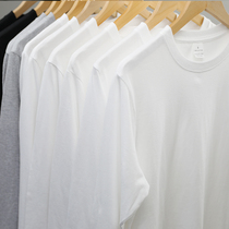 (Buy one get one free) 200g cotton long sleeve T-shirt for men and women