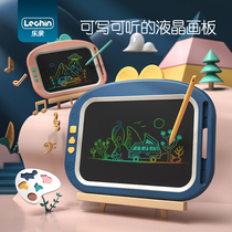 Happy childrens small blackboard magnetic childrens drawing board baby writing board childrens graffiti painting 2 home 3-6 years old