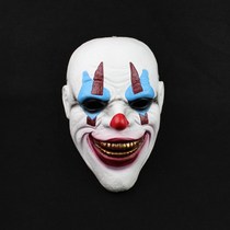 Christmas Batman clown robbers film and television counterattack protection funny white cos dress up resin mask
