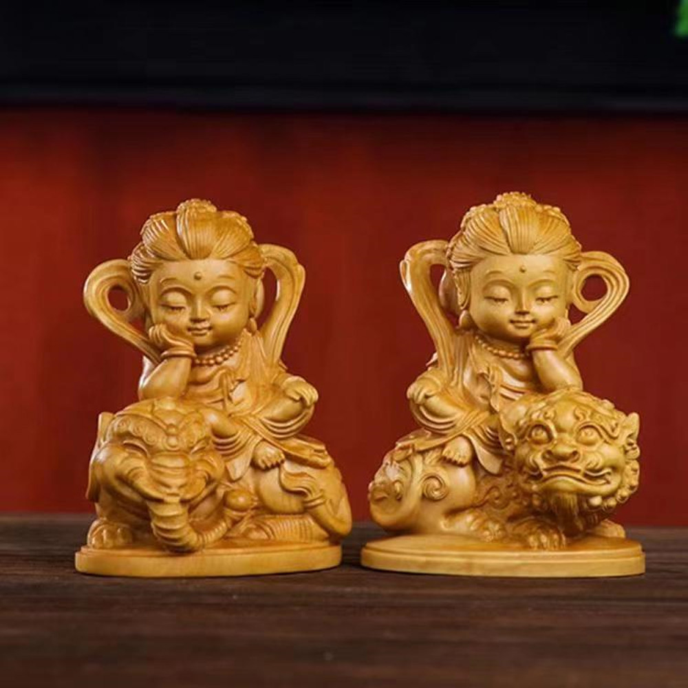 文殊普贤菩萨摆件-文殊普贤菩萨摆件促销价格、文殊普贤菩萨摆件品牌- 淘宝