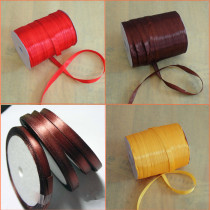 Calligraphy and painting framing material painting framing large roll brown ribbon stunning rope bundle painting