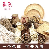  Kindergarten forest style decoration materials Huanchuang base plate branches white DIY painting exhibition layout wall hanging decoration