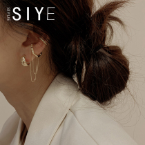 (SIYUE) small crowddesign superior ear-to-ear bone clip female summer lukewarm wind ear clip without earring earrings