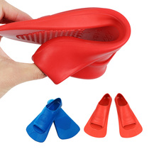 Yingfa short fins duck feet rubber adult childrens fins swimming training Diving Snorkeling freestyle breastshoes