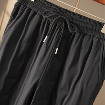 Boys welfare autumn and winter cold tens take high waist beam foot 90 goose down yu sweat pants spring home 305W Special