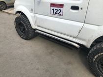 Xinyu modification] Jimni competitive side bar New stainless steel side bar manganese steel side bar