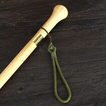 Early Leaf Buddha Pearl Five Hills Six Paths Wood Downhill Dragon Wood Boutique Handcrafted Engraving Walking Stick Walking Stick Mountaineering Scepter Wenshu Bodice