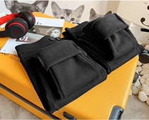 Live small mao magic pants warm velvet double buckle two factory