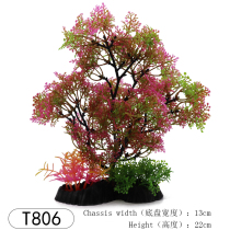 ZW103 psychological sand table mini simulation big tree pink green plant fish tank aquarium aquarium landscaping street scene bonsai model