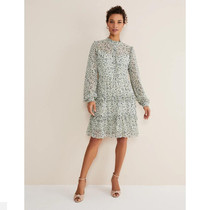 phase Eight Direct Mail UK 2023 New Womens Printed Snow Spinning Dress Dress