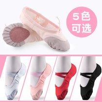 Childrens dance shoes Red Head Cat claw shoes girls soft soled ballet shoes adult performance gymnastics shoes White practice shoes