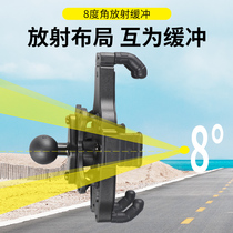 Ten Ma motorcycle mobile phone bracket walkie-talkie pedal navigation clip Universal usb car charger waterproof and shockproof